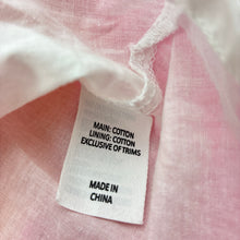 Load image into Gallery viewer, Girls KID, lined colourful cotton skirt, elasticated, small mark waistband, FUC, size 7,  