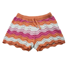 Load image into Gallery viewer, Girls Mango, knitted cotton shorts, elasticated, GUC, size 5,  