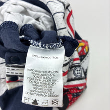 Load image into Gallery viewer, Boys Disney, Mickey Mouse cotton romper, baseball, FUC, size 00,  