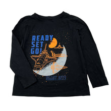 Load image into Gallery viewer, Boys Anko, cotton long sleeve tee / top, space shuttle, GUC, size 4,  