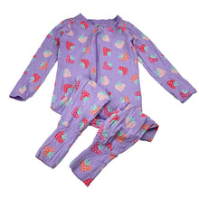 Load image into Gallery viewer, Girls Anko, stretchy zip coverall / romper, EUC, size 2,  