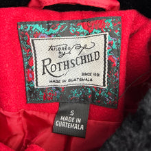 Load image into Gallery viewer, Girls ROTHSCHILD, red winter jacket / coat, L: 69cm, mark back left sleeve, FUC, size 5,  