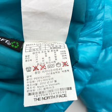 Load image into Gallery viewer, Girls THE NORTH FACE, blue puffer jacket / coat, GUC, size 4,  