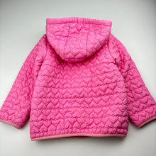 Load image into Gallery viewer, Girls Target, reversible quilted jacket / coat, FUC, size 5,  