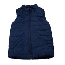 Load image into Gallery viewer, Boys Tilt, navy puffer vest / sleeveless jacket, FUC, size 7,  