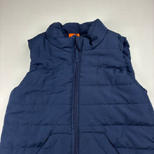 Load image into Gallery viewer, Boys Tilt, navy puffer vest / sleeveless jacket, FUC, size 7,  