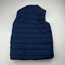 Load image into Gallery viewer, Boys Tilt, navy puffer vest / sleeveless jacket, FUC, size 7,  