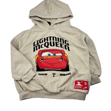 Load image into Gallery viewer, Boys Zara, Disney Cars fleece lined hoodie sweater, GUC, size 4,  