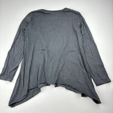 Load image into Gallery viewer, Girls Woolworths, grey cotton long sleeve top, GUC, size 8-9,  