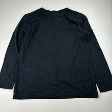 Load image into Gallery viewer, Boys Target, black organic cotton long sleeve tee / top, EUC, size 8,  
