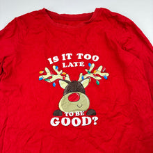 Load image into Gallery viewer, Boys Primark, Christmas cotton long sleeve tee / top, EUC, size 8-9,  