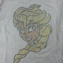 Load image into Gallery viewer, Girls Disney, Frozen Elsa embellished long sleeve tee / top, GUC, size 9-10,  