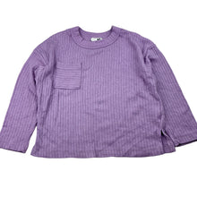 Load image into Gallery viewer, Girls Cotton On, soft feel ribbed stretchy long sleeve top, GUC, size 4,  