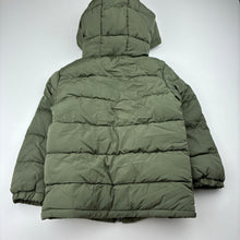 Load image into Gallery viewer, Unisex Anko, fleece lined khaki puffer jacket / coat, NEW, size 4,  