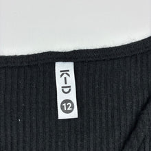 Load image into Gallery viewer, Girls KID, soft feel ribbed cardigan, GUC, size 12,  