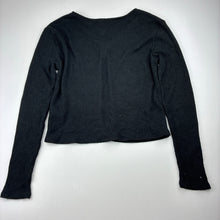 Load image into Gallery viewer, Girls KID, soft feel ribbed cardigan, GUC, size 12,  