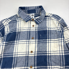 Load image into Gallery viewer, Boys KID, chceked flannel cotton long sleeve shirt, EUC, size 10,  