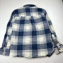 Load image into Gallery viewer, Boys KID, chceked flannel cotton long sleeve shirt, EUC, size 10,  
