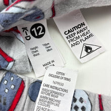 Load image into Gallery viewer, Boys KID, flannel cotton pyjamas, gaming, GUC, size 12,  