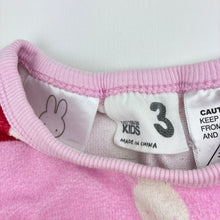 Load image into Gallery viewer, Girls Cotton On, Miffy soft feel long sleeve pyjama top, FUC, size 3,  