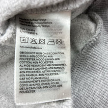 Load image into Gallery viewer, Girls H&amp;M, flip sequin fleece lined hoodie sweater, GUC, size 5-6,  