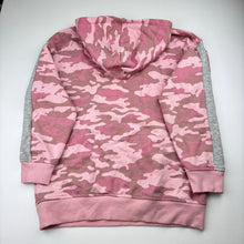 Load image into Gallery viewer, Girls THREADGIRLS, camo print fleece lined hoodie sweater, small mark, FUC, size 9-10,  