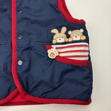 Load image into Gallery viewer, Boys Les Enphants, fleece lined vest / jacket, FUC, size 1,  