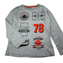 Load image into Gallery viewer, Boys NG, cotton long sleeve tee / top, basketball, GUC, size 7,  