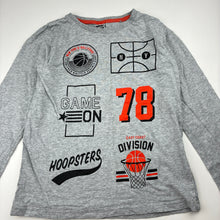 Load image into Gallery viewer, Boys NG, cotton long sleeve tee / top, basketball, GUC, size 7,  