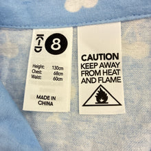 Load image into Gallery viewer, Girls KID, flannel cotton pyjama top, EUC, size 8,  