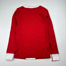 Load image into Gallery viewer, Unisex Hanna Andersson, organic cotton Christmas pyjama top, EUC, size 6-7,  