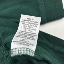 Load image into Gallery viewer, Unisex Target, dark green cotton school polo shirt, EUC, size 5-6,  