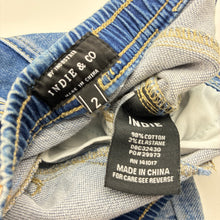 Load image into Gallery viewer, Boys Indie, soft feel stretch knit denim pants, elasticated, FUC, size 2,  
