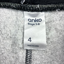 Load image into Gallery viewer, Boys Anko, fleece lined casual pants, elasticated, Inside leg: 37.5cm, FUC, size 4,  