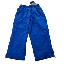 Load image into Gallery viewer, Unisex Midford, lined royal blue school track pants, Inside leg: 42cm, NEW, size 4,  