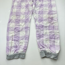 Load image into Gallery viewer, Girls Peter Alexander, checked cotton pyjama pants, light pilling, FUC, size 12,  