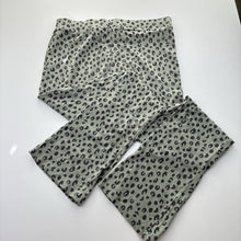 Load image into Gallery viewer, Girls KID, animal print bootcut leggings, Inside leg: 66cm, GUC, size 16,  