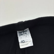 Load image into Gallery viewer, Girls Anko, black stretchy leggings, Inside leg: 53cm, EUC, size 10,  