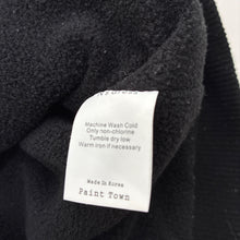Load image into Gallery viewer, Girls N's Dress, black fleece lined jacket / coat, Sz: M, L: 51cm, armpit to armpit: 38cm, shoulder to cuff: 37cm, GUC, size 5,  