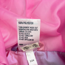 Load image into Gallery viewer, Girls Anko, pastel rainbow hooded puffer vest, EUC, size 5,  