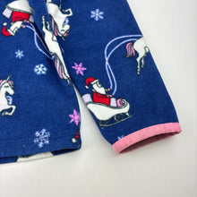 Load image into Gallery viewer, Girls Osh Kosh, lightweight fleece Christmas sweater / jumper, FUC, size 5,  