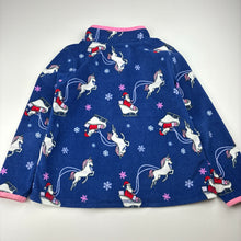 Load image into Gallery viewer, Girls Osh Kosh, lightweight fleece Christmas sweater / jumper, FUC, size 5,  