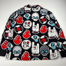 Load image into Gallery viewer, Boys Tilt, flannel coton winter pyjama top, GUC, size 10,  