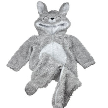 Load image into Gallery viewer, Unisex Baby Berry, fleece zip coverall / romper, discolouration on feet, FUC, size 0,  