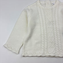 Load image into Gallery viewer, Girls Rock-a-Bye Baby, lightweight knit sweater / jumper, EUC, size 000,  