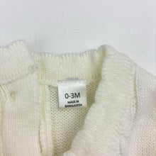 Load image into Gallery viewer, Girls Rock-a-Bye Baby, lightweight knit sweater / jumper, EUC, size 000,  