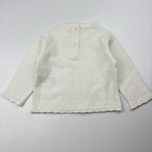 Load image into Gallery viewer, Girls Rock-a-Bye Baby, lightweight knit sweater / jumper, EUC, size 000,  