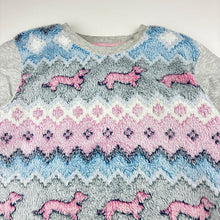 Load image into Gallery viewer, Girls Peter Alexander, cotton &amp; fleece pyjama top, FUC, size 10,  