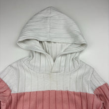 Load image into Gallery viewer, Girls lightweight, knit long sleeve hooded top, GUC, size 2-3,  