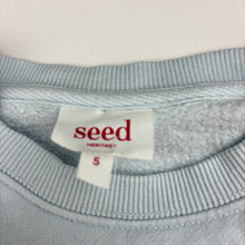 Load image into Gallery viewer, Girls Seed, Heritage embroidered fleece lined sweater dress, light marks, FUC, size 5, L: 53cm